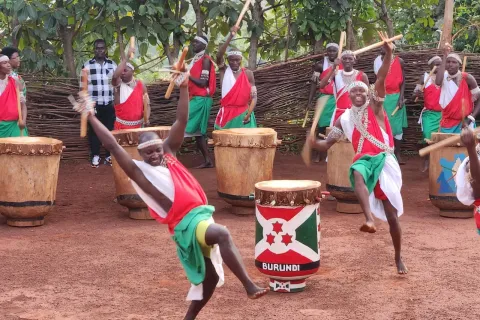 Gishora UNESCO cultural drum tour, Burundi